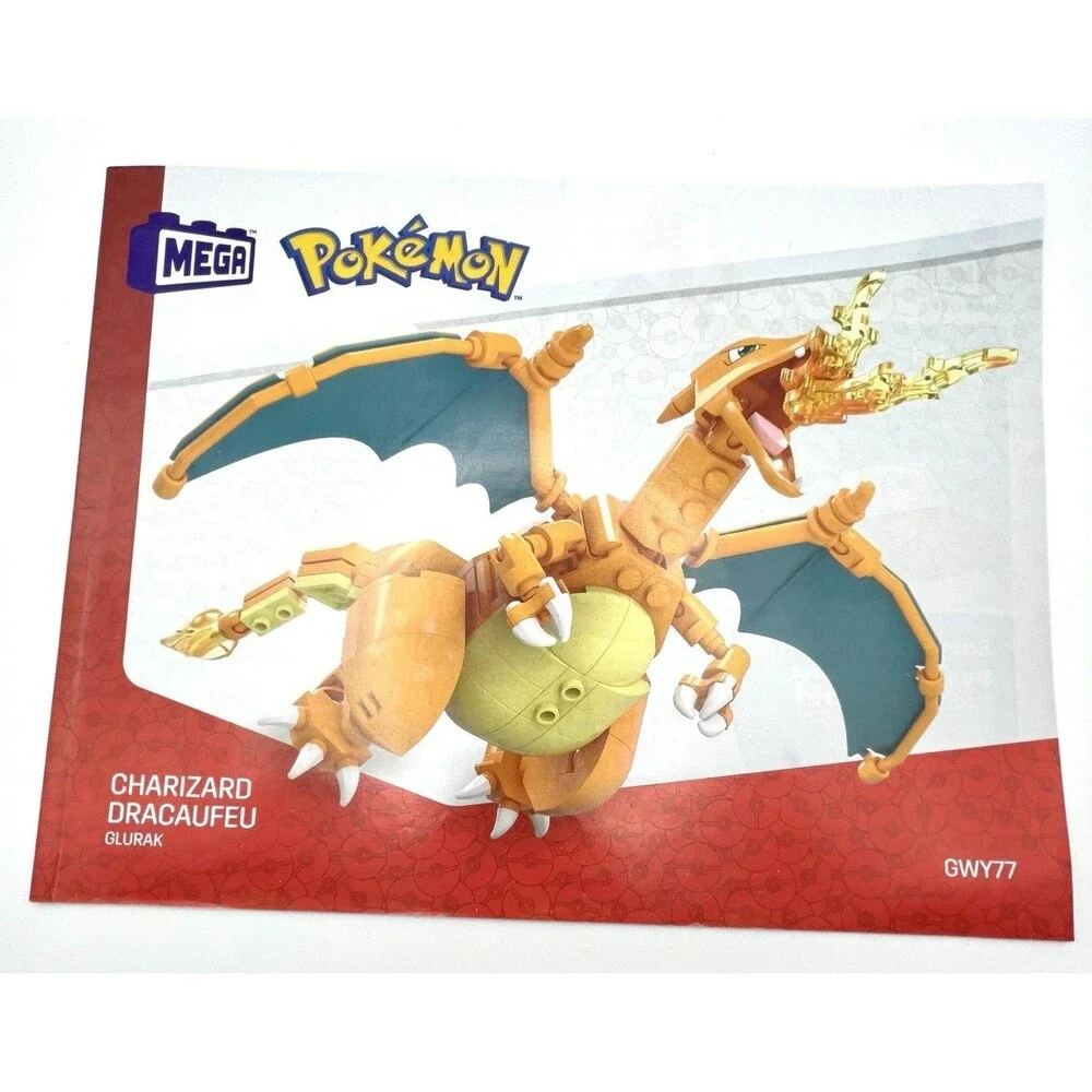 Mega Construx Pokemon Booklet Manual Lot Booklets only